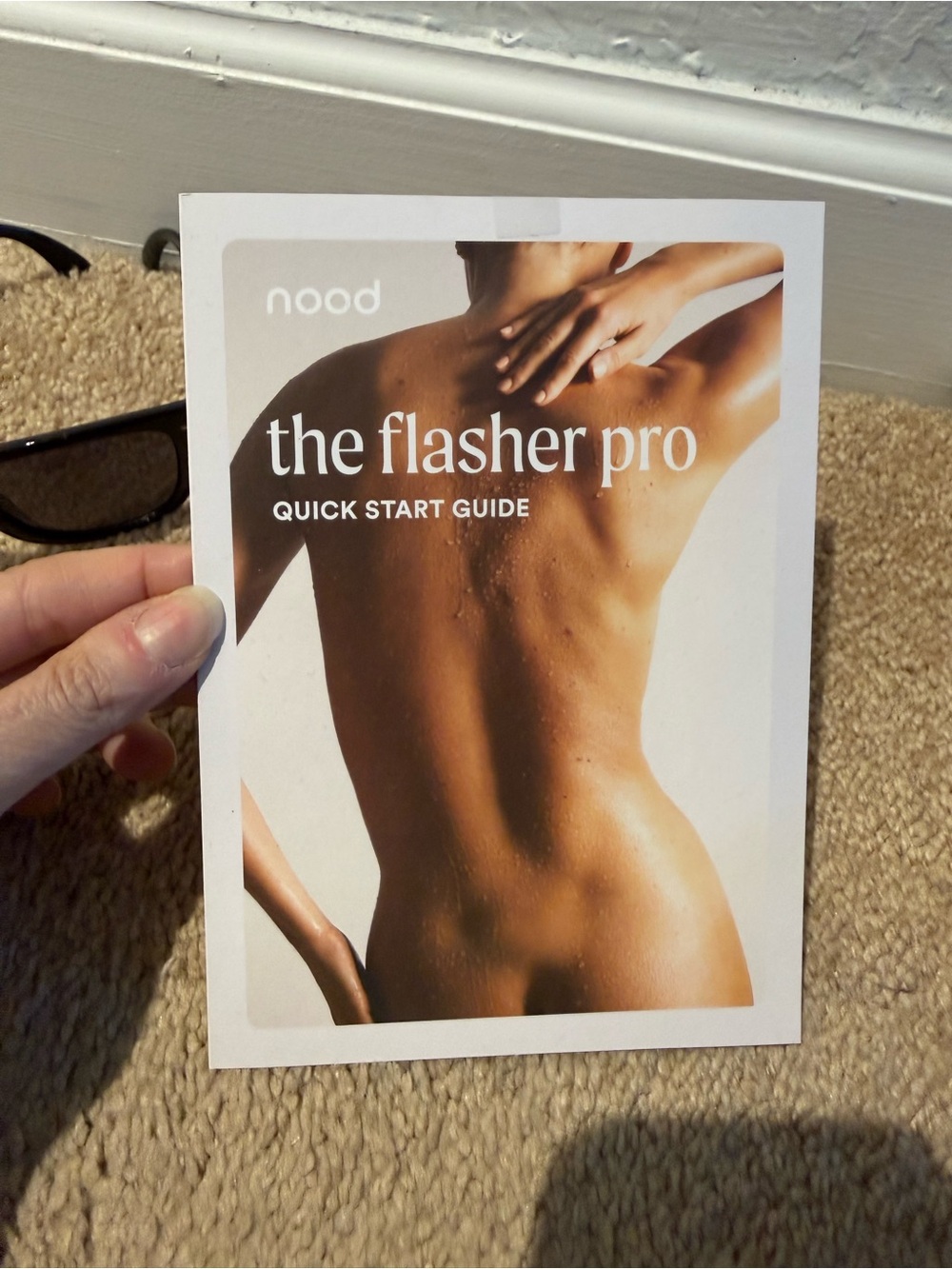 Nood Flasher Pro Hair Removal Laser Device in White - Picture 8 of 13